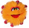 Living Puppets Handpuppe W826 Quatschköppe GISA Grippchen, Orange, 20 cm