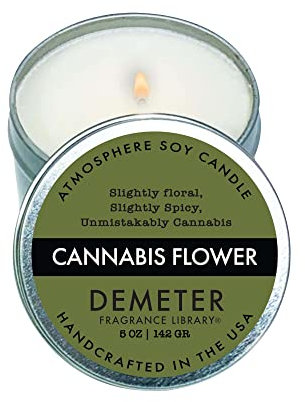 Demeter Fragrance Library Cannabis Blume Soja Kerze