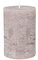 Chic Antique Macon rustikale Stumpenkerze versch.Farben ud Größen Kerze Antik NEU Altarkerzen 100 % Paraffin lange Brenndauer (Taupe, 10x7 cm)