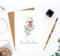 Weihnachtskarte MISTELZWEIG | Illustrierte Postkarte | Weihnachtsgruß | Grußkarte mit Weihnachtsmotiv | Mit Kraftpapier-Umschlag