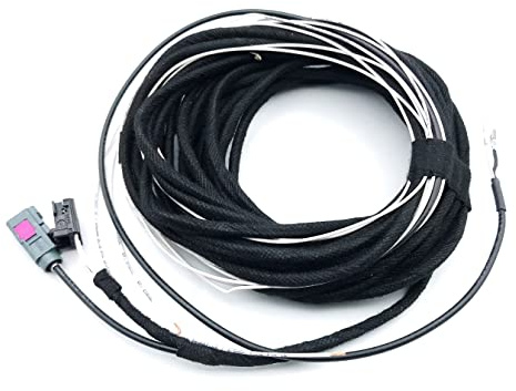 HZ-DESIGN Kabelbaum Kabelsatz Adapter Kabel RFK zur Nachrüstung der Rückfahrkamera passend für T6 SG