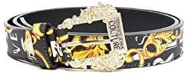 VERSACE JEANS COUTURE damen Gürtel black - multicolor 85 cm