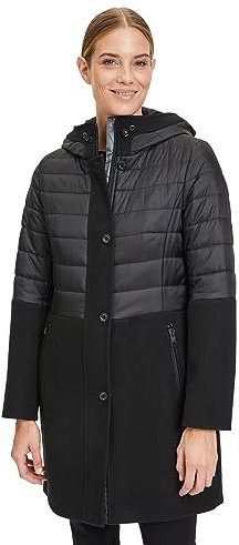 Gil Bret Damen 9406/6144 Jacke Wolle, 9042 Jet Black, 44 EU
