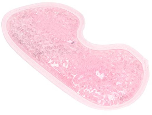 Kühlende Augenabdeckung, Relax Cold Compress, Weiche Kalte Augenabdeckung, Wiederverwendbar für den Täglichen Gebrauch (Rosa)