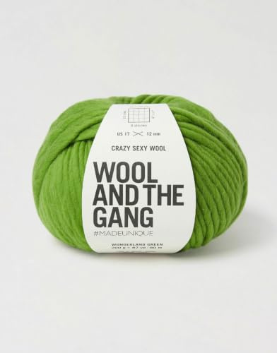 Wool and the Gang - Crazy Sexy Wool, Wonderland Green, 200g