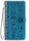 Fertuo Cover per Honor Magic6 Lite 5G, Custodia Portafoglio a Libro in Pelle Flip Cover con Porta Carte, Chiusura Magnetica [Disegni di Gatto Cane] Case Antiurto per Honor Magic 6 Lite, Blu