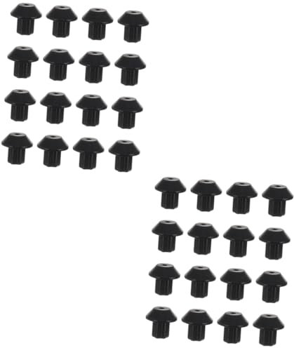LABRIMP 2sets Stove Grate Feet Pads Gas Hob Pan Support Stand Replacement Non-slip Rubber Feet 48pcs*2