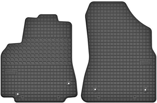 Maßgefertigte Auto Gummimatten, kompatibel mit Citroen Berlingo II von 2008 bis 2018-2 teilige Gummifußmatten Set, Geruchlos & Abriebfest, Hochwertige Fußmatte Auto Accessoires