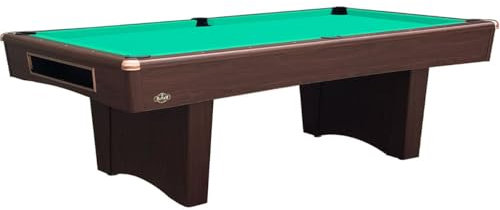 Pool Billardtisch Eliminator 8ft mit Schieferplatte Braun inkl. Montage