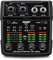 BOMGE M12 USB Audio Interface, 2-K Mixer, XLR/3,5 mm Eingang, 48V Netzteil, Soundkarte für PC Aufnahme, Studio, Live-Show, Karaoke, Plug&Play