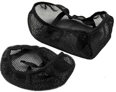 Motorrad Sitzbankbezug Für Ro&yal Enfield 411 2016-2022 Motorrad-Sitzbezug, Sitzschutzkissen, 3D-Wabennetz-Sitzkissen, Sitzbezüge