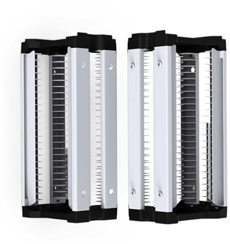 Liwankaqi Game Storage Tower Ständer,2 Stück Vertikaler Ständer mit 2 Haken,Jedes Stück kann bis zu 23 Spiele aufnehmen für PS5 PS4 Und Andere Spieletaschen