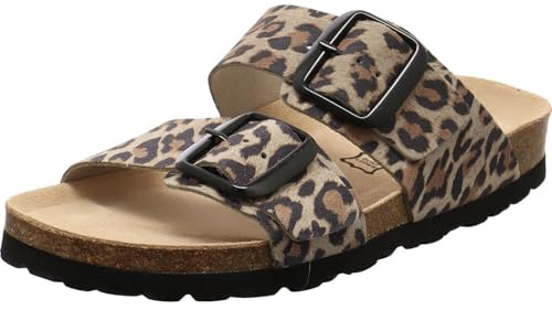 Bio Life 2011 436 ES01/1CM ESGA 11268/01MA SELEPI Damen Pantolette Leder braun braun