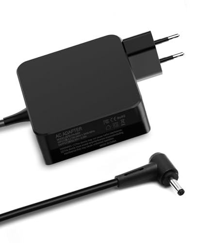 Cluvox 65W 45W Ladegerät kompatibel mit Len OVO, 20V 3,25A Netzteil für IdeaPad 320/330/330S/510/510S/520/530 Yoga 510 710 Flex 4/5/6/14/15, Stecker: 4,0mmx1,7mm