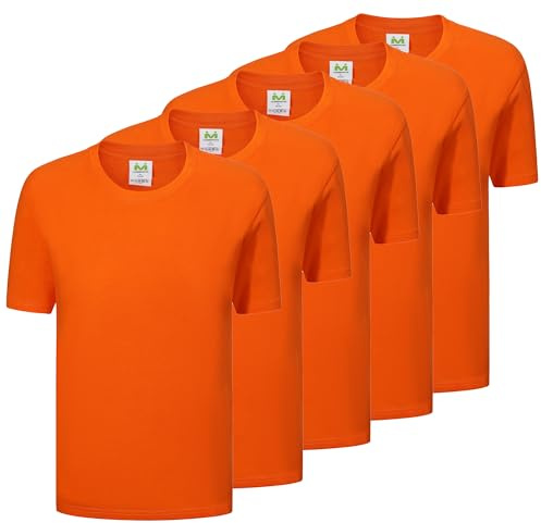 MISEMIYA T Shirt - Mz-5-ts135 T-Shirt Unisex Adulto (Confezione da 5)