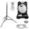 Pack MEGASAT Parabole Acier 40cm + LNB Single HDSAT + Câble Coaxial 10m + Trépied