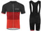 UGLYFRG Radsport Anzüge Herren Radtrikot Kurzarm Fahrradkleidung Männer mit 20D Gel Sitzpolster für Radsport Rennrad