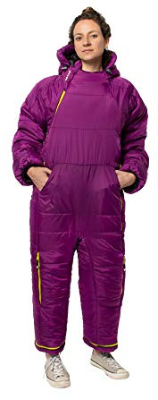 Selk'bag Unisex's Original 6G Wearable Sleeping Bag, Purple Evening, S