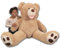 bananair - Riesen Teddybär XXL, 130 bis 340 cm - CE-Zertifiziert, Kuschelig und Flauschig, Versicherte Umarmungen Geburtstage, Zimmerdekoration (Beige, 160 cm)