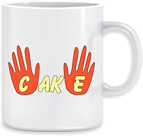 Cake Taza Ceramic Mug Cup