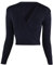 Intermezzo Damen Ballett Wickeljacke/Weste 6000 Jersey Elisa - Farbe: Navy Blau (019) - Größe: L