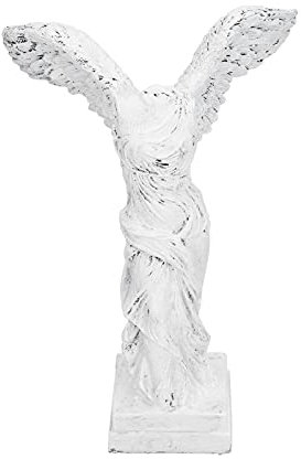 EVTSCAN Winged Victory of Samothrace Statue - Klassisches Harz römisch-griechische Göttin Victoria Figur Wohnkultur Skulptur(EIN)