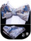 Barry.Wang Fliege Herren Set Paisley Satin Fliege Einstecktuch mit Manschettenknöpfe Set Vorgebundene Fliege,für Bräutigam Hochzeit formal Sfeier Weihnachten