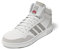 adidas Men's Hoops 3.0 Mid Lifestyle Basketball Classic Vintage Shoes, Cloud White/Metal Grey/Grey one, 9 UK