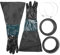 caapmony Sandstrahl Handschuhe Sandstrahler Teile 60Cm mit O Ringen für Sandstrahl Kabine