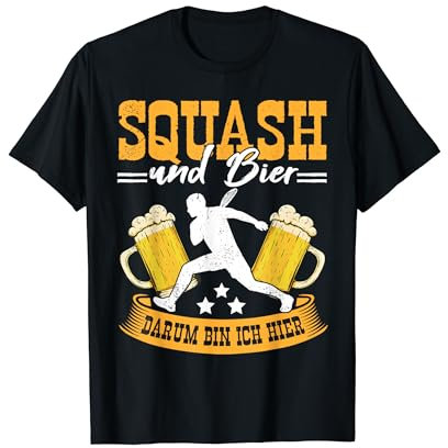 Squash und Bier T-Shirt