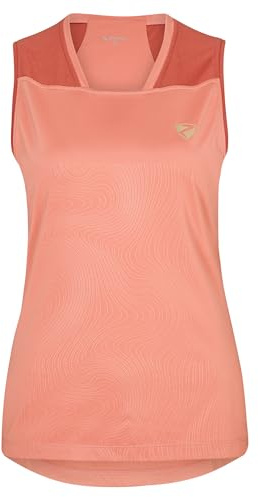 Ziener Damen NELITA Funktions-Shirt - Fahrrad|Outdoor|Fitness|Sport - atmungsaktiv,schnelltrocknend,ärmellos, mud Rose, 38