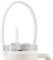 PEUTIER Water Bottle Handle Attachment for Stanley, Silicone Water Bottle Holder with Strap Portable Water Bottle Sling Carrier on Top, Lanyard Accessories for Most 8-40oz Cups (White)