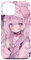Hülle für iPhone 13 Anime Girl Kawaii Hexe Charakter Pink Japanische Manga