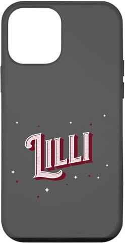 Custodia per iPhone 12 mini Nome Lilli personalizzato