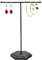 Présentoir à Bijoux en Métal - Porte Collier, Chaîne, Bijoux pour Colliers, Bracelets, Boucles D'oreilles, Bagues, Montres