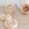 PGORSDOR Lot de 50 décapsuleurs magnétiques en bois gravé pour invités de mariage
