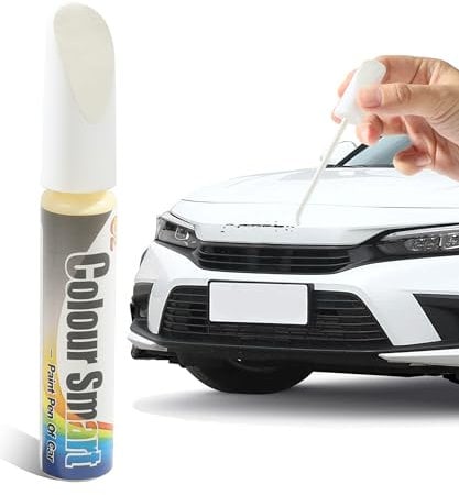 Flaconi Lackstift Auto,Lackstifte Für Auto Kratzer,Autolackstif,Auto Lackstift,Lackstift Auto Lack Reparatur,Auto Kratzer Reparatur Stift,Für Auto Kratzer Reparatur (Weiß)
