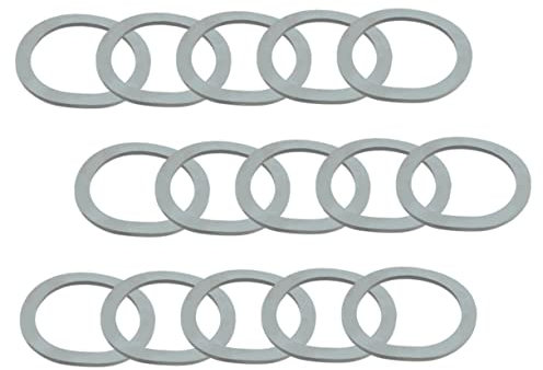 TOPBATHY 15pcs Blender Gasket Set Replacement Parts for Blender Silicone Sealing Rings Juicer Supplies