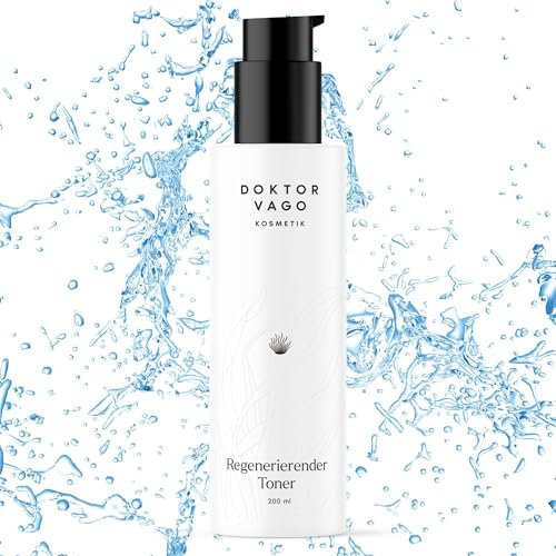 Regenerierender Toner ohne Alkohol von DR. VAGO | Made in Austria | 100% vegan, tierversuchsfrei und nur natürliche Wirkstoffe | beruhigende Haut | feuchtigkeitsspendend | für Frauen und Männer