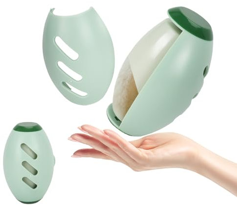 Fiohiros Rouleau Anti-Peluches réutilisable, Rouleau adhésif Lavable, Rouleau Anti-Peluches Portable, réutilisable, Rouleau adhésif réutilisable en Silicone (Vert)