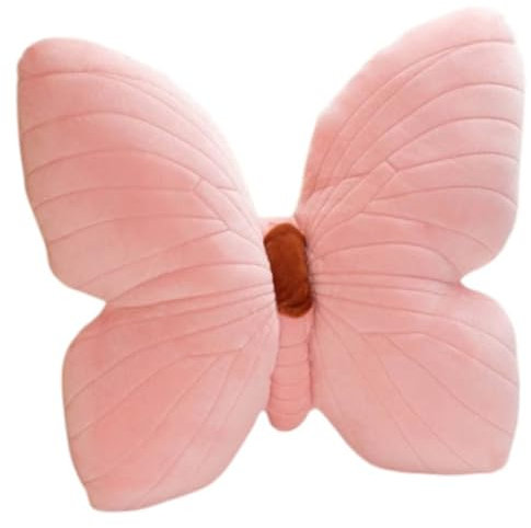 Ataoyus Schmetterling Kissen Kuschelkissen Kinder, Kreative Flauschige Kissen, Aesthetic Dekokissen Sofakissen Zierkissen Plüsch Kissen Deko Kissen Für Schlafzimmer Deko