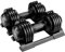 Hanteln, 2er Set 10kg Verstellbare Kurzhantel mit Anti-Rutsch Griff, Einstellbaren Hantelscheiben und Ablageschale, Fitness Hantel für Zuhause, Büro, Fitnessstudio, Körpertraining