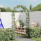 Oggetto-Porta ad arco da giardino, prato e giardino, vita all'aperto, strutture esterne, archi da giardino, tralicci, pergole e pergole
