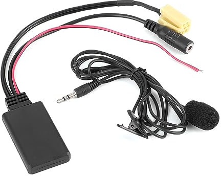 Cavo Audio Adattatore Aux Aux Freefree Aux, Realizzato in ABS, Compatibile con 159, Grande Punto, per la Funzione