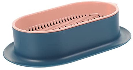Hydroponischer Katzengraskasten aus Kunststoff in Rosa für Katzenminze