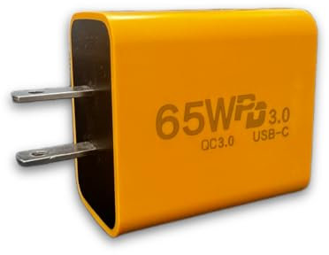 JD Brands USA Travel Plug Adapter with USB-C | UK to US Plug Converter with PD & USB-A Ports | 65W Fast Charging Travel Adapter for America, Canada, Mexico, Japan | Type G to Type A/B Adapter