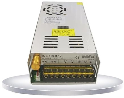 Fuente de alimentación conmutada con pantalla Digital de 480W je ajustable 0-5V 12V 24V 36V 48V 60v 80V 120v 300V, 24v 20A, 48V 10a(0-24V 20A)