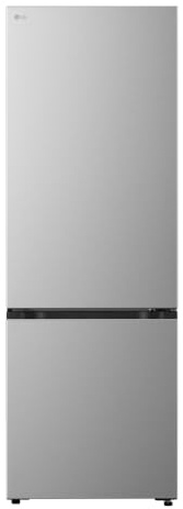 LG GBBW322DPY Frigorifero Combinato Fit & Max Larghezza 70cm, Classe C, Raffreddamento Intelligente con AI Fresh,Fresh Converter, Total No Frost e Metal Fresh, Door Cooling, 465L, Wi-Fi, Prime Silver