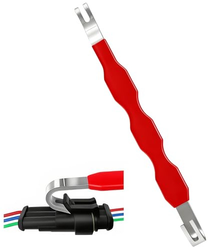 Outil de Démontage de Connecteurs Électriques Auto, Extracteur Universel de Bornes pour Câblage Automobile, Outil de Déverrouillage de Prises Électriques KFZ
