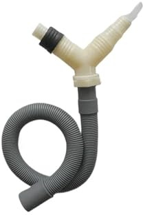 Ablauf-T-Stück-Adapter For Den Abfluss Von Waschmaschine Und Trockner Mit Verlängertem Ablaufschlauch(Hose length-0.3m)